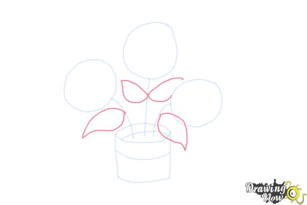How to Draw Easy Flowers - Step 5 How to Draw Easy Flowers - Step 5