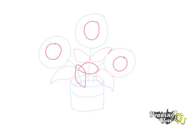 How to Draw Easy Flowers - Step 6 How to Draw Easy Flowers - Step 6