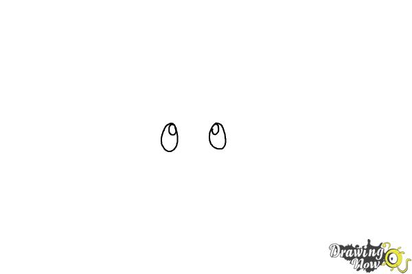 How to Draw Eevee from Pokemon - Step 1 How to Draw Eevee from Pokemon - Step 1