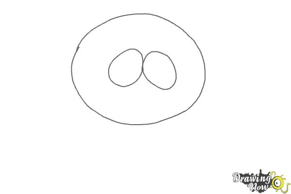 How To Draw Eric Cartman as The Coon - Step 1 How To Draw Eric Cartman as The Coon - Step 1