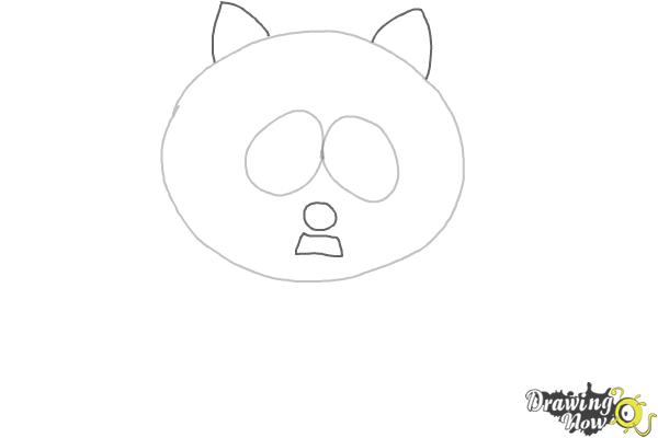 How To Draw Eric Cartman as The Coon - Step 2 How To Draw Eric Cartman as The Coon - Step 2