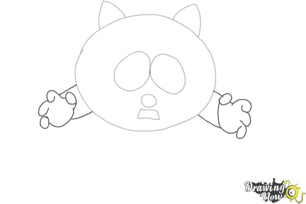 How To Draw Eric Cartman as The Coon - Step 3 How To Draw Eric Cartman as The Coon - Step 3