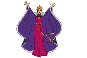 How to Draw Evil Queen, Disney Villain