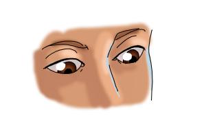 How to Draw Eyes Looking Down