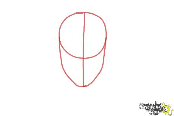 How to Draw Faces Step by Step - Step 1 How to Draw Faces Step by Step - Step 1