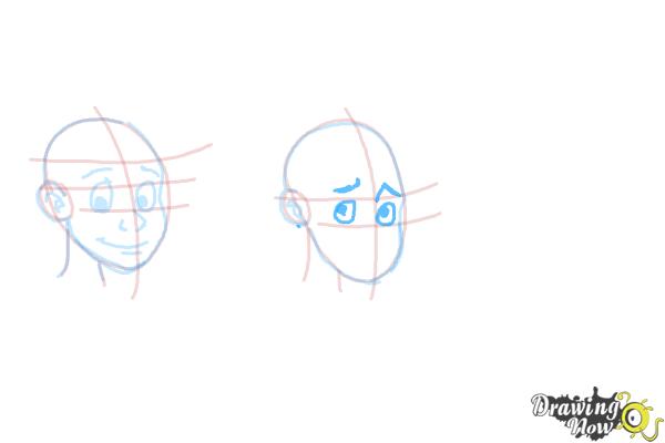 How to Draw Facial Expressions - Step 10 How to Draw Facial Expressions - Step 10