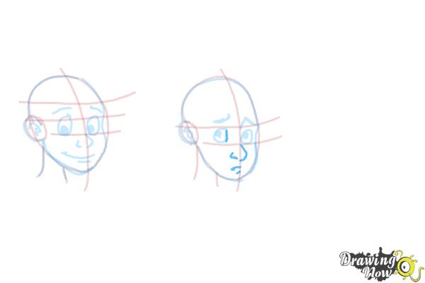 How to Draw Facial Expressions - Step 11 How to Draw Facial Expressions - Step 11