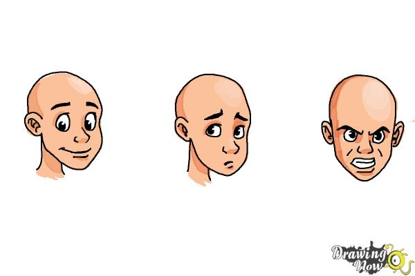 How to Draw Facial Expressions - Step 18 How to Draw Facial Expressions - Step 18