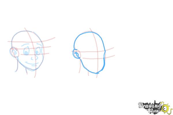 How to Draw Facial Expressions - Step 9 How to Draw Facial Expressions - Step 9