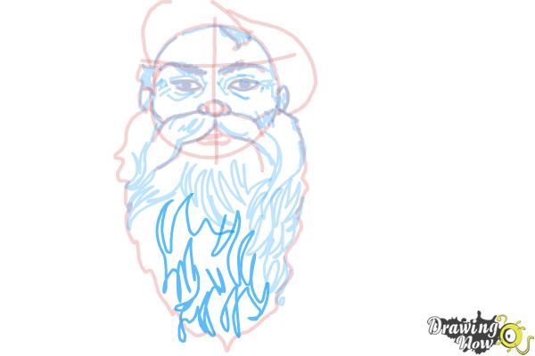 How to Draw Facial Hair - Step 12 How to Draw Facial Hair - Step 12