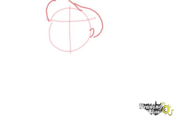 How to Draw Facial Hair - Step 3 How to Draw Facial Hair - Step 3