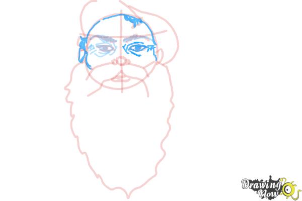 How to Draw Facial Hair - Step 9 How to Draw Facial Hair - Step 9