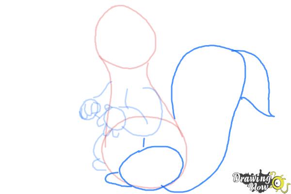 How to Draw Flower from Bambi - Step 6 How to Draw Flower from Bambi - Step 6