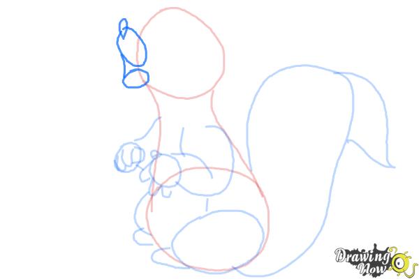 How to Draw Flower from Bambi - Step 7 How to Draw Flower from Bambi - Step 7