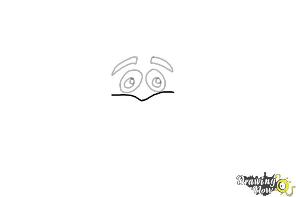 How to Draw Fortnite Tomato Head - Step 3 How to Draw Fortnite Tomato Head - Step 3