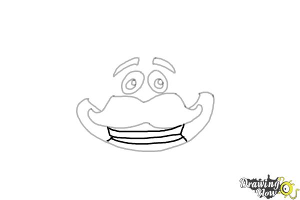 How to Draw Fortnite Tomato Head - Step 7 How to Draw Fortnite Tomato Head - Step 7