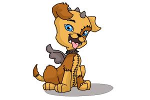 How to Draw Frankie Stein Pet, Watzit
