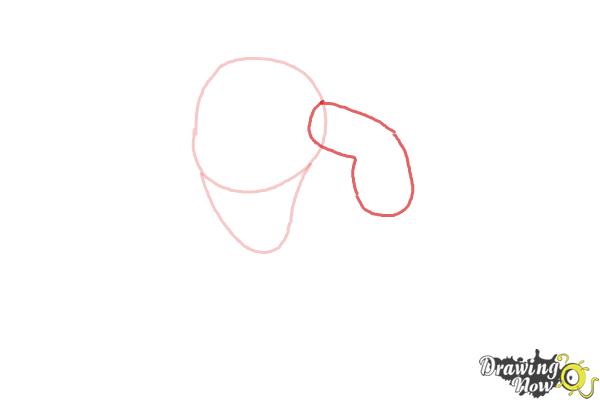 How to Draw Fredzilla from Big Hero 6 - Step 3 How to Draw Fredzilla from Big Hero 6 - Step 3
