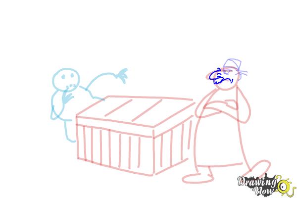 How to Draw Funny Cartoons - Step 10