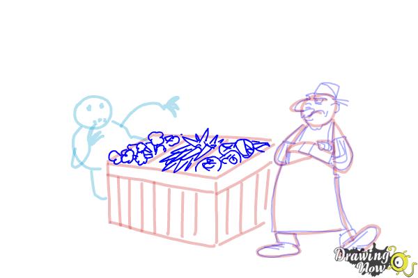 How to Draw Funny Cartoons - Step 13