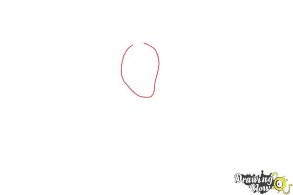 How to Draw Gaston, Disney Villain - Step 1 How to Draw Gaston, Disney Villain - Step 1