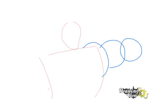 How to Draw Gaston, Disney Villain - Step 3 How to Draw Gaston, Disney Villain - Step 3