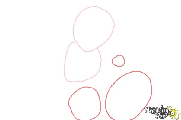 How to Draw Gogo Tomago from Big Hero 6 - Step 2 How to Draw Gogo Tomago from Big Hero 6 - Step 2