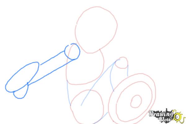 How to Draw Gogo Tomago from Big Hero 6 - Step 4 How to Draw Gogo Tomago from Big Hero 6 - Step 4