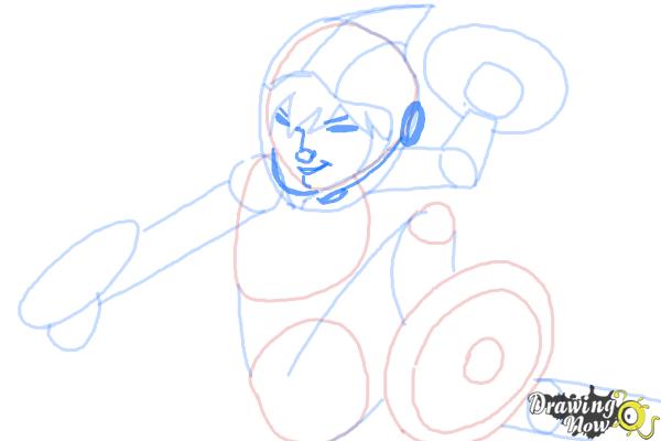 How to Draw Gogo Tomago from Big Hero 6 - Step 8 How to Draw Gogo Tomago from Big Hero 6 - Step 8