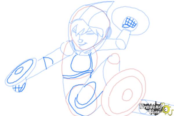 How to Draw Gogo Tomago from Big Hero 6 - Step 9 How to Draw Gogo Tomago from Big Hero 6 - Step 9