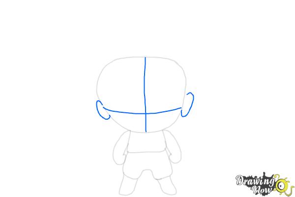 How to Draw Goku | Dragon Ball Z - Step 4 How to Draw Goku | Dragon Ball Z - Step 4