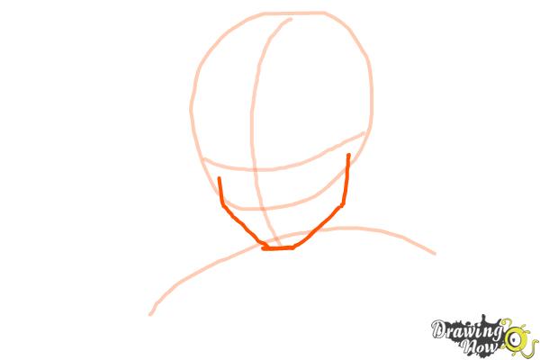 How to Draw Goku - Dragonball Z - Step 2 How to Draw Goku - Dragonball Z - Step 2