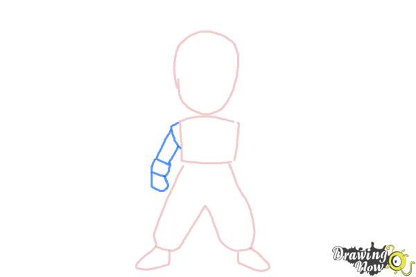 How to Draw Goku Step by Step - Step 3 How to Draw Goku Step by Step - Step 3