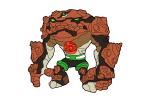 How to Draw Gravattack from Ben 10 Omniverse