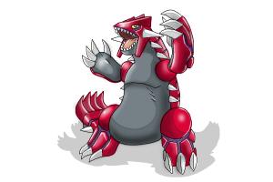 How to Draw Groudon from Pokemon