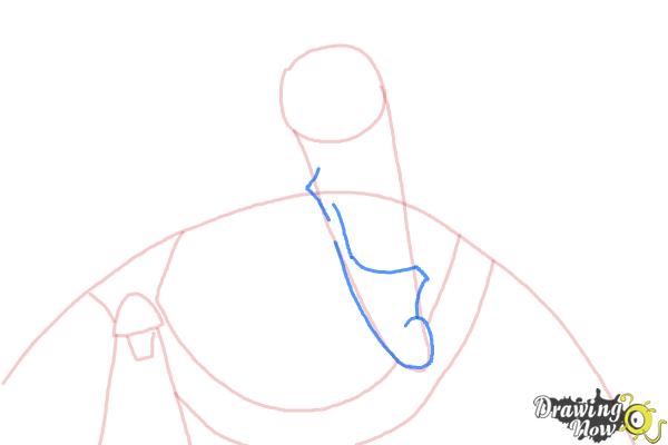 How to Draw Hades, Disney Villain - Step 4 How to Draw Hades, Disney Villain - Step 4