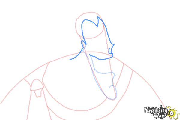 How to Draw Hades, Disney Villain - Step 5 How to Draw Hades, Disney Villain - Step 5