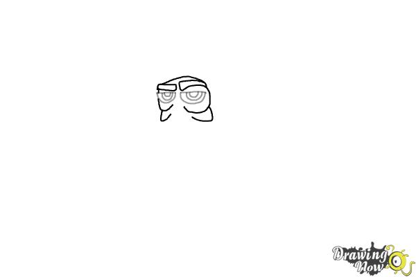How to Draw Hank from Finding Dory - Step 2 How to Draw Hank from Finding Dory - Step 2