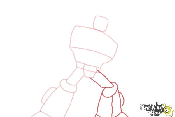 How to Draw Heatwave from Transformers Rescue Bots - Step 4 How to Draw Heatwave from Transformers Rescue Bots - Step 4