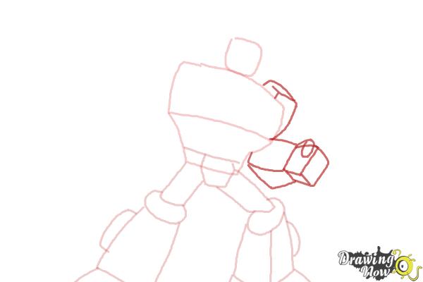 How to Draw Heatwave from Transformers Rescue Bots - Step 5 How to Draw Heatwave from Transformers Rescue Bots - Step 5