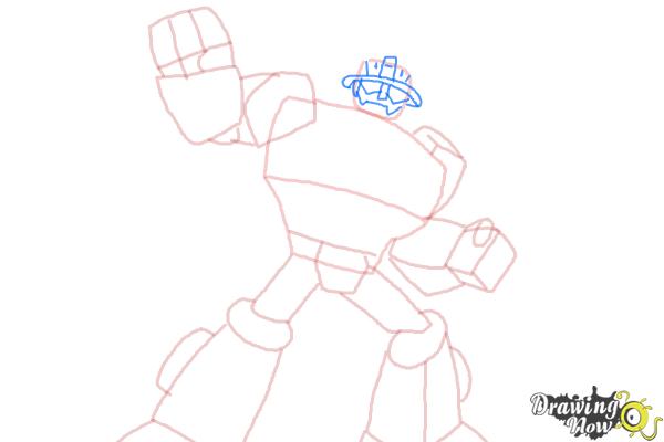 How to Draw Heatwave from Transformers Rescue Bots - Step 7 How to Draw Heatwave from Transformers Rescue Bots - Step 7