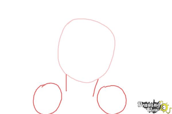 How to Draw Isabelle, Doll from American Girl - Step 2 How to Draw Isabelle, Doll from American Girl - Step 2