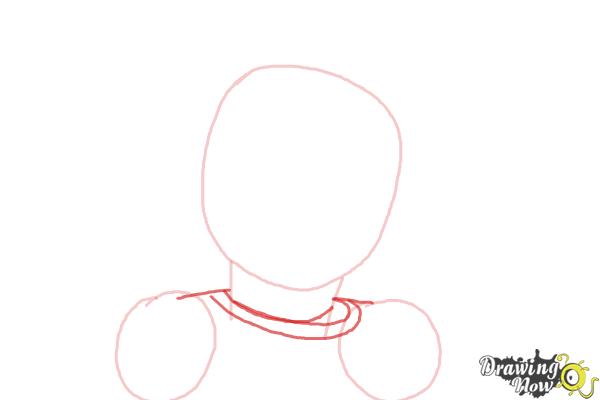 How to Draw Isabelle, Doll from American Girl - Step 3 How to Draw Isabelle, Doll from American Girl - Step 3