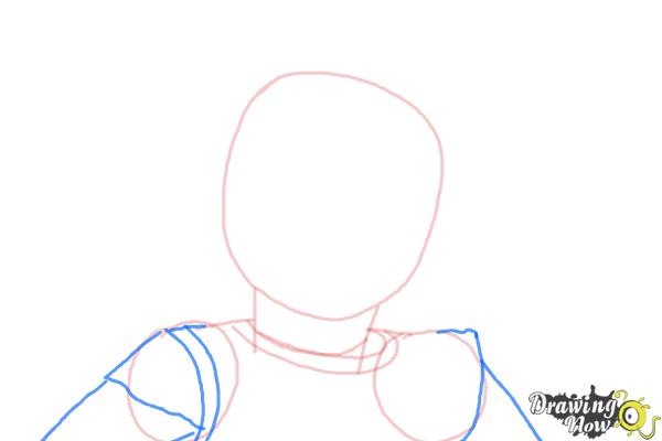 How to Draw Isabelle, Doll from American Girl - Step 4 How to Draw Isabelle, Doll from American Girl - Step 4