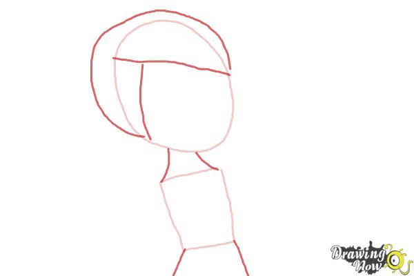 How to Draw Joy from Inside Out - Step 2 How to Draw Joy from Inside Out - Step 2