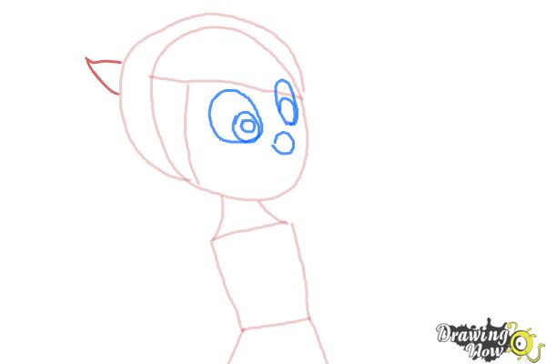 How to Draw Joy from Inside Out - Step 3 How to Draw Joy from Inside Out - Step 3