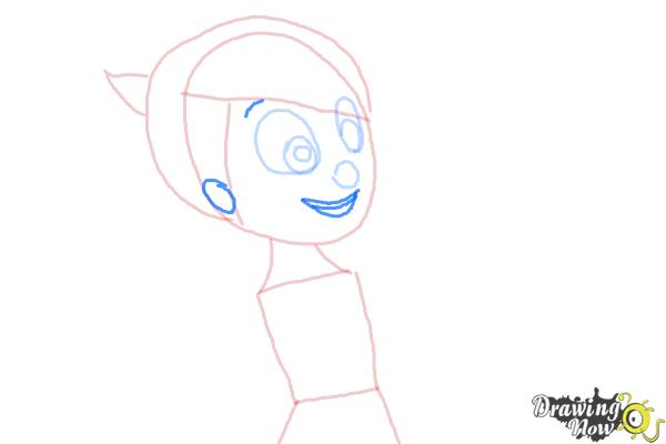 How to Draw Joy from Inside Out - Step 4 How to Draw Joy from Inside Out - Step 4