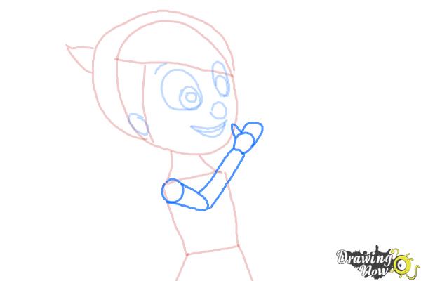 How to Draw Joy from Inside Out - Step 5 How to Draw Joy from Inside Out - Step 5