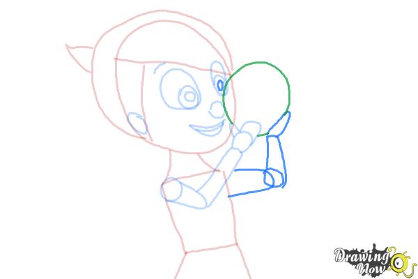 How to Draw Joy from Inside Out - Step 6 How to Draw Joy from Inside Out - Step 6