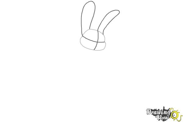 How to Draw Judy Hopps (The Bunny) From Zootopia - Step 2 How to Draw Judy Hopps (The Bunny) From Zootopia - Step 2